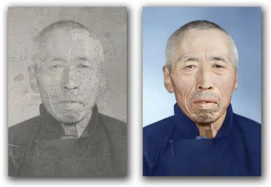 青冈破损照片修复-56